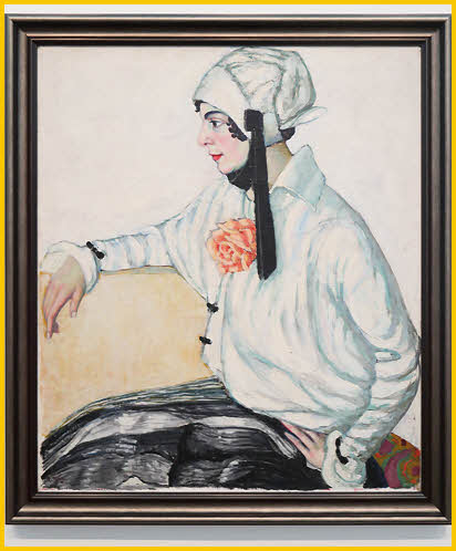 A Lady In White